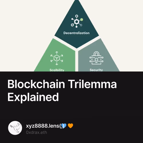 Blockchain Trilemma Explained