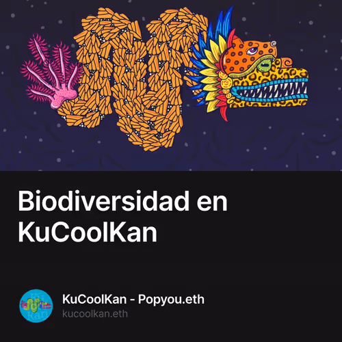 Biodiversidad en KuCoolKan