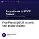 Vice Protocol ICO is here: how to participate