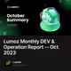 Lumoz Monthly DEV & Operation Report -- Oct. 2023