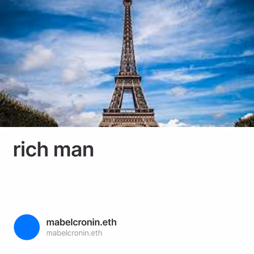 rich man
