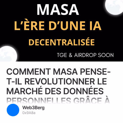 COMMENT MASA PENSE-T-IL REVOLUTIONNER LE MARCHÉ DES DONNÉES PERSONNELLES GRÂCE À SON AI DÉ