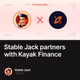 Stable Jack partners with Kayak Finance