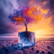 The frozen tree