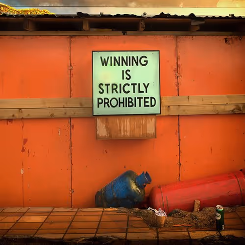 winning is strictly prohibited