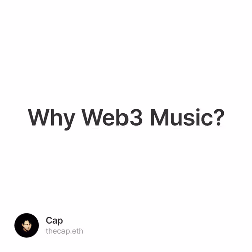 Why Web3 Music?