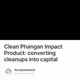Clean Phangan Impact Product: converting cleanups into capital