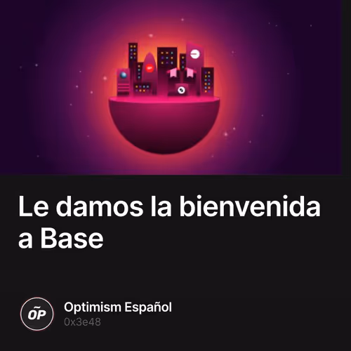 Le damos la bienvenida a Base