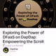 Exploring the Power of DFaaS on DapDap: Empowering the Scroll Ecosystem