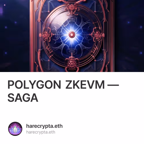 POLYGON ZKEVM — SAGA