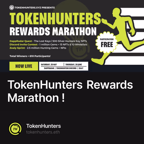 TokenHunters Rewards Marathon !