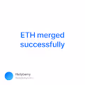 ETH merged successfully