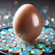 Egg on Opal Platform