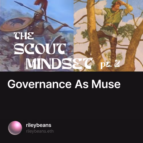 Governance As Muse