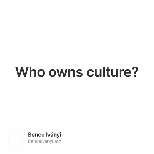 Who owns culture?
