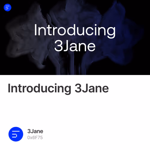 Introducing 3Jane