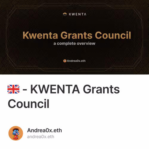 🇬🇧 - KWENTA Grants Council