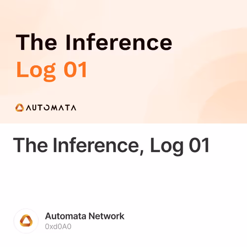 The Inference, Log 01