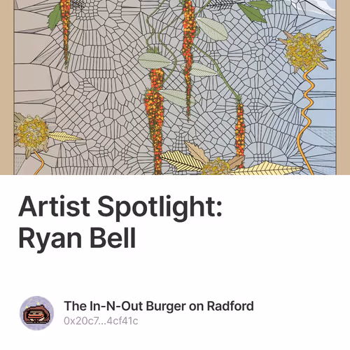 Artist Spotlight Ryan Bell