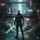 Rogue Neon Drifter