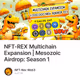 NFT-REX Multichain Expansion | Mesozoic Airdrop: Season 1