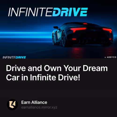 Drive and Own Your Dream Car in Infinite Drive!