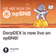 DerpDEX is now live on opBNB!