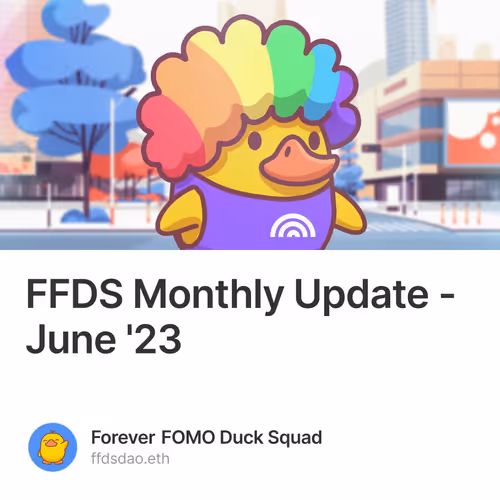 FFDS Monthly Update - June '23