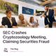 SEC Crashes Cryptozoology Meeting, Claiming Securities Fraud