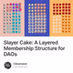 Slayer Cake: A Layered Membership Structure for DAOs
