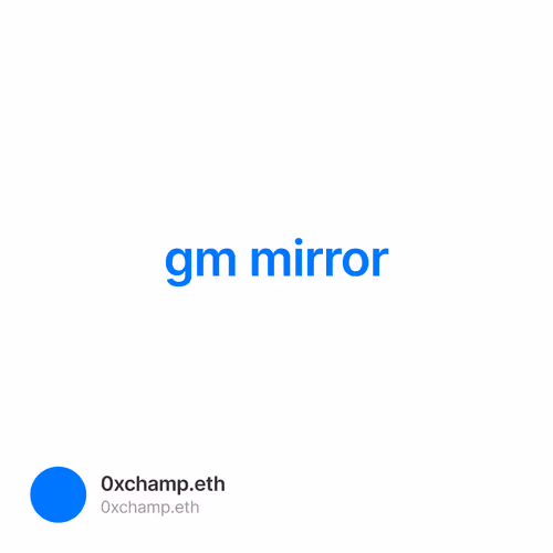 gm mirror
