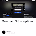 On-chain Subscriptions