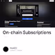 On-chain Subscriptions