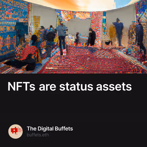 NFTs are status assets