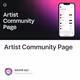 Artist Community Page