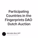 Participating Countries in the Fingerprints DAO Dutch Auction