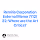 Remilia Corporation External Memo 7/12/22: Where are the Art Critics?