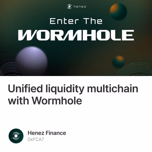 Unified liquidity multichain with Wormhole