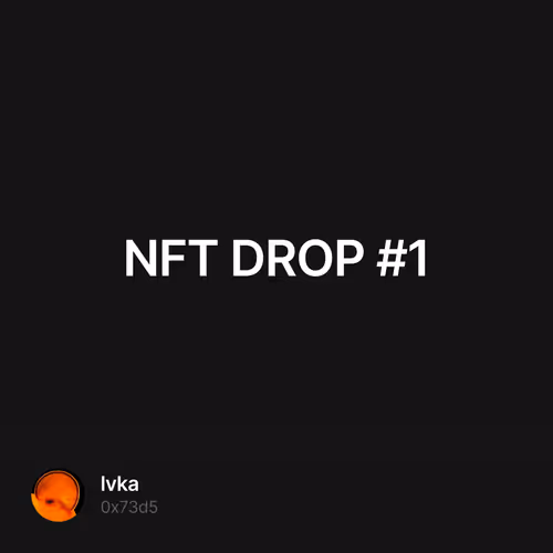 NFT DROP #1