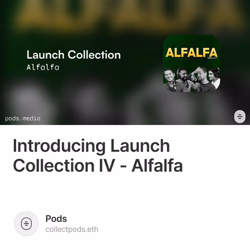 Introducing Launch Collection IV - Alfalfa