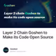 Layer 2 Chain Goshen to Make its Code Open Source
