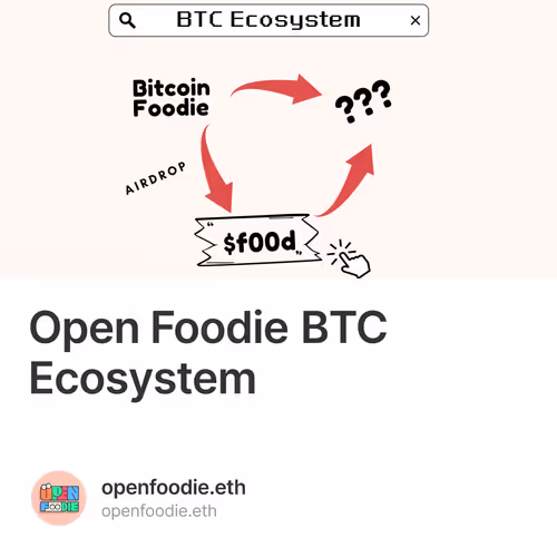 Open Foodie BTC Ecosystem