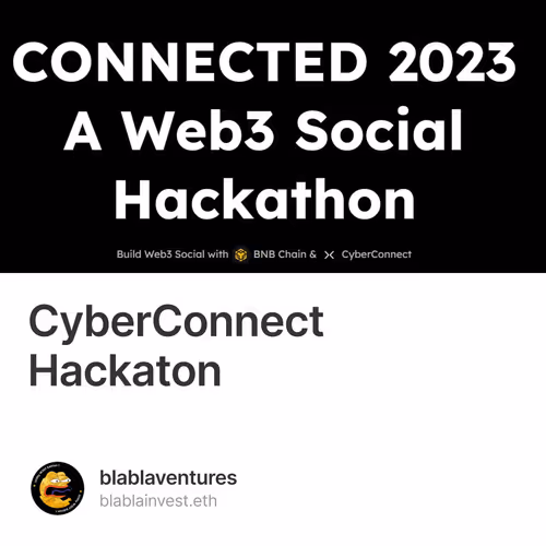 CyberConnect Hackaton