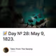 📝 Day № 28: May 9, 1823.