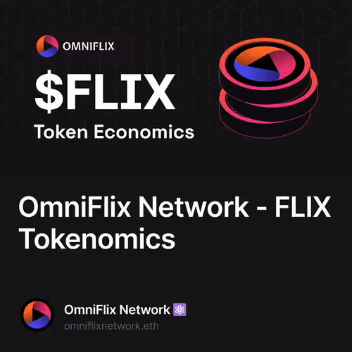 OmniFlix Network - FLIX Tokenomics