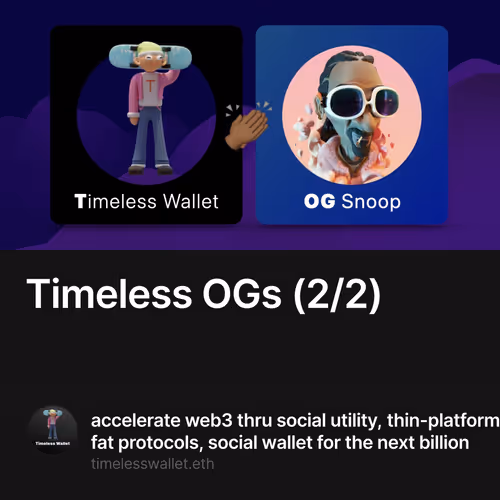 Timeless OGs (2/2)