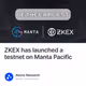 ZKEX has launched a testnet on Manta Pacific
