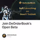Join DeOrderBook's Open Beta
