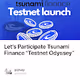 Let's Participate Tsunami Finance "Testnet Odyssey”