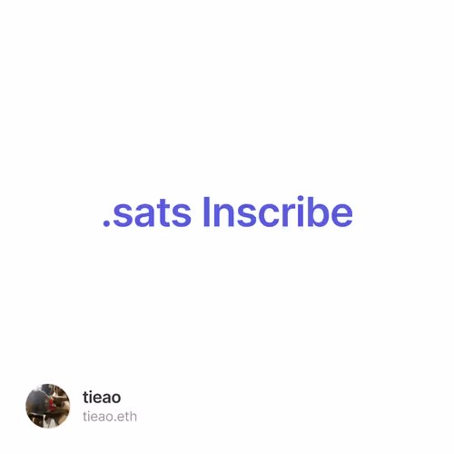 .sats Inscribe